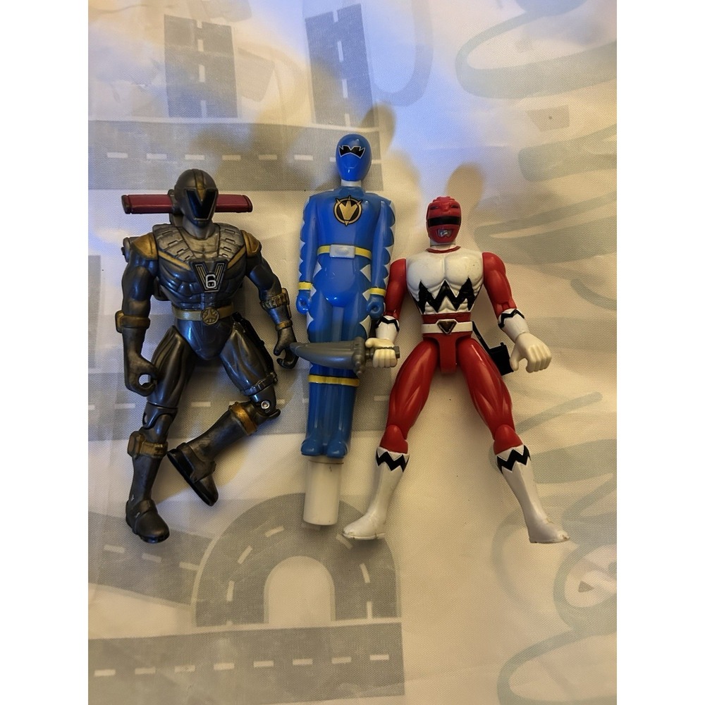 Lot Of Three‎ Power Rangers